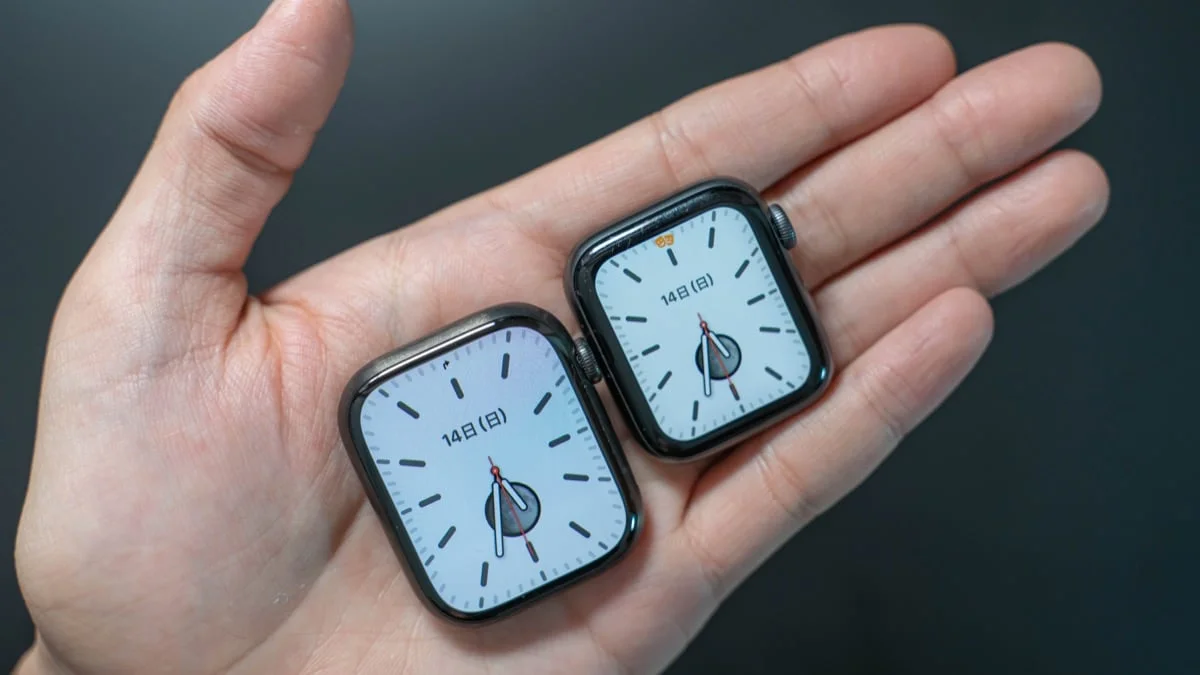 Apple Watch7チタニウムレビュー！アルミとチタンの見た目の違いも比較 