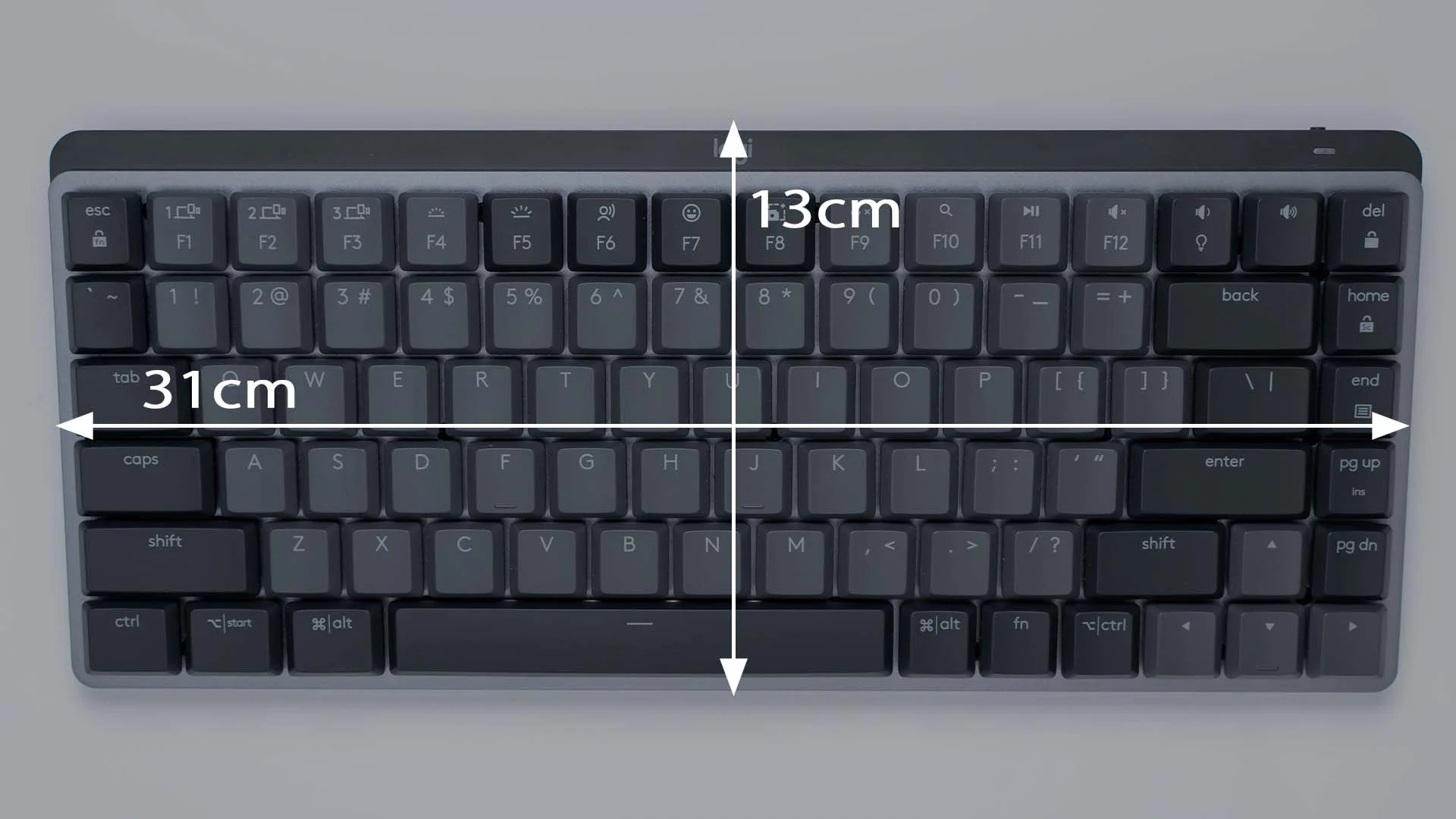 Logicool MX Mechanical Miniレビュー！打鍵感が良く、総合的に使い